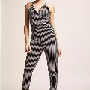 NWOT Pinstripe Romper